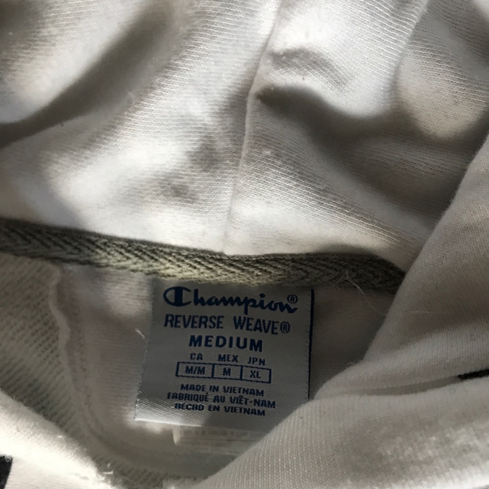 Champion hoodie with champion all over - Picture 2 of 3